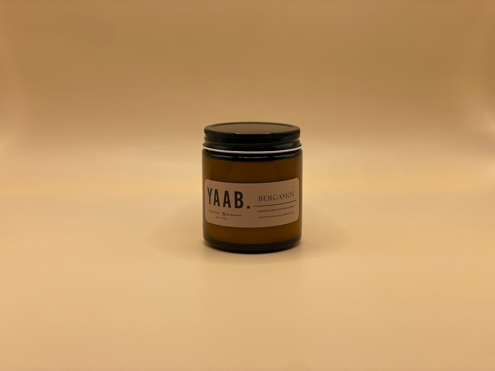 Bergamot Soy Wax Candle