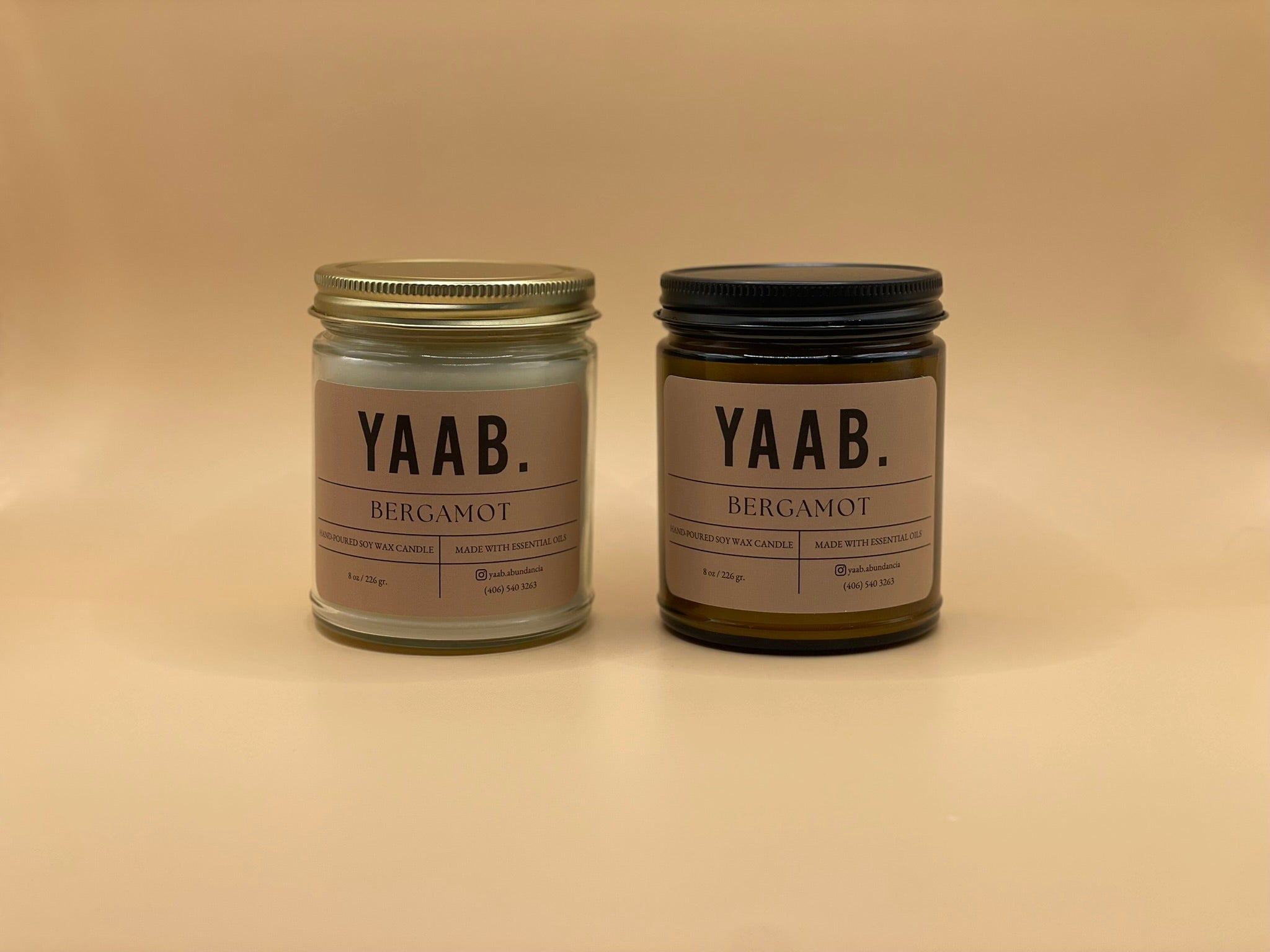 Bergamot Soy Wax Candle