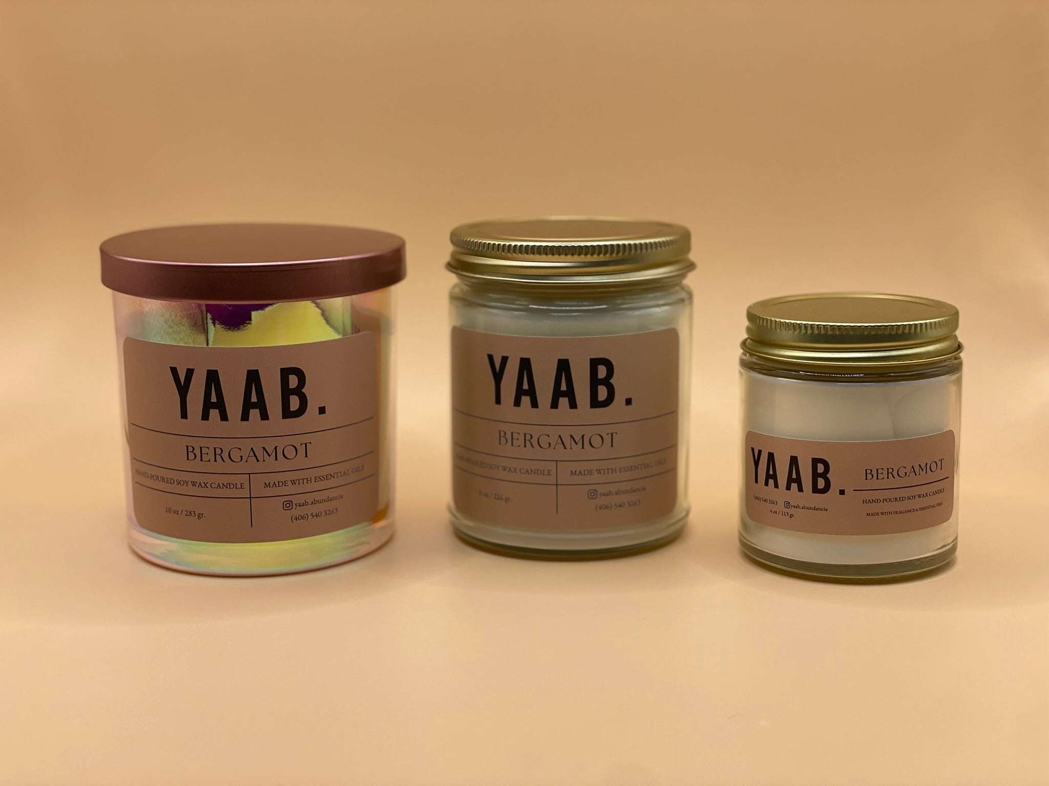 Bergamot Soy Wax Candle