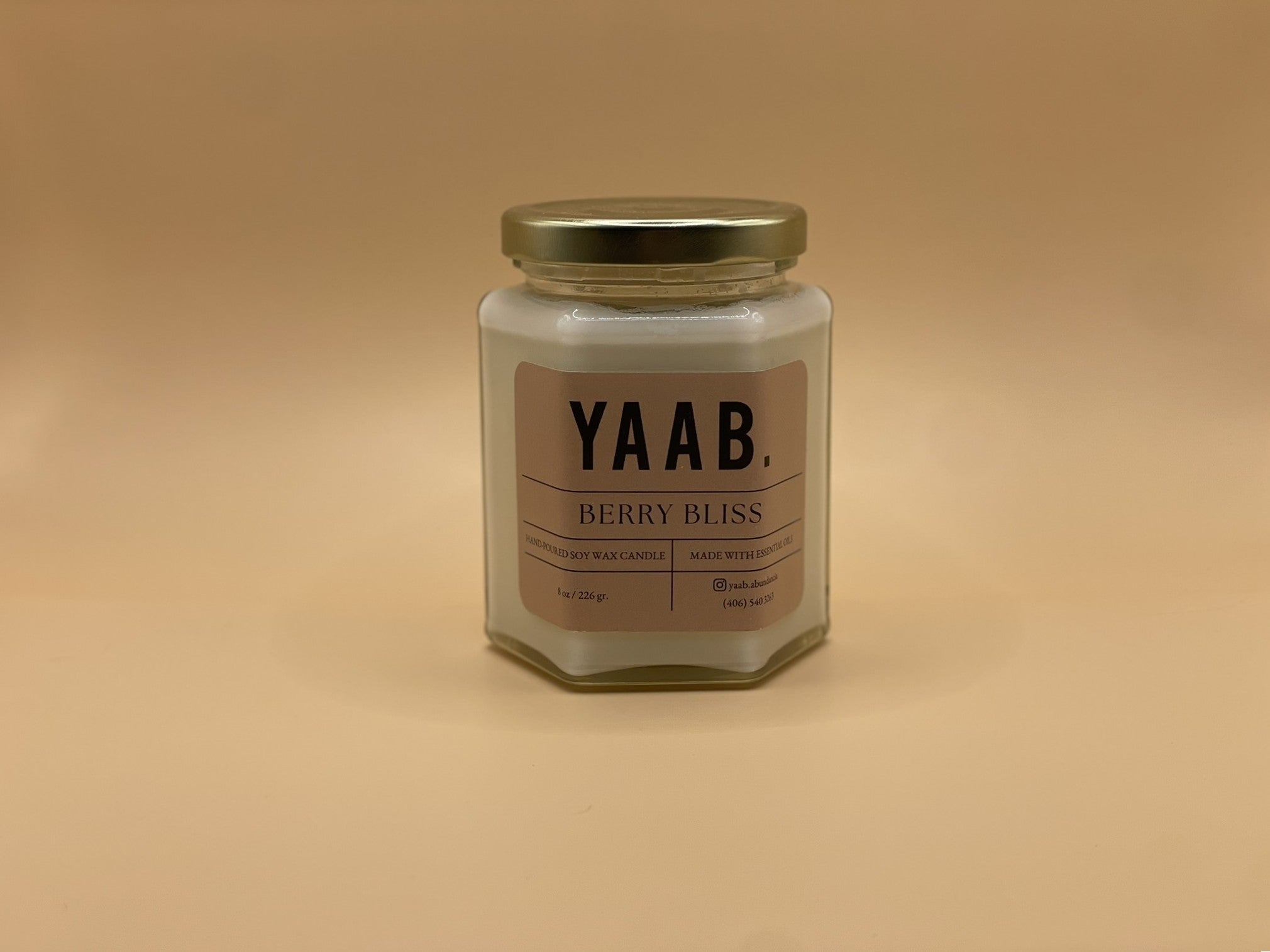 Berry Bliss Soy Wax Candle