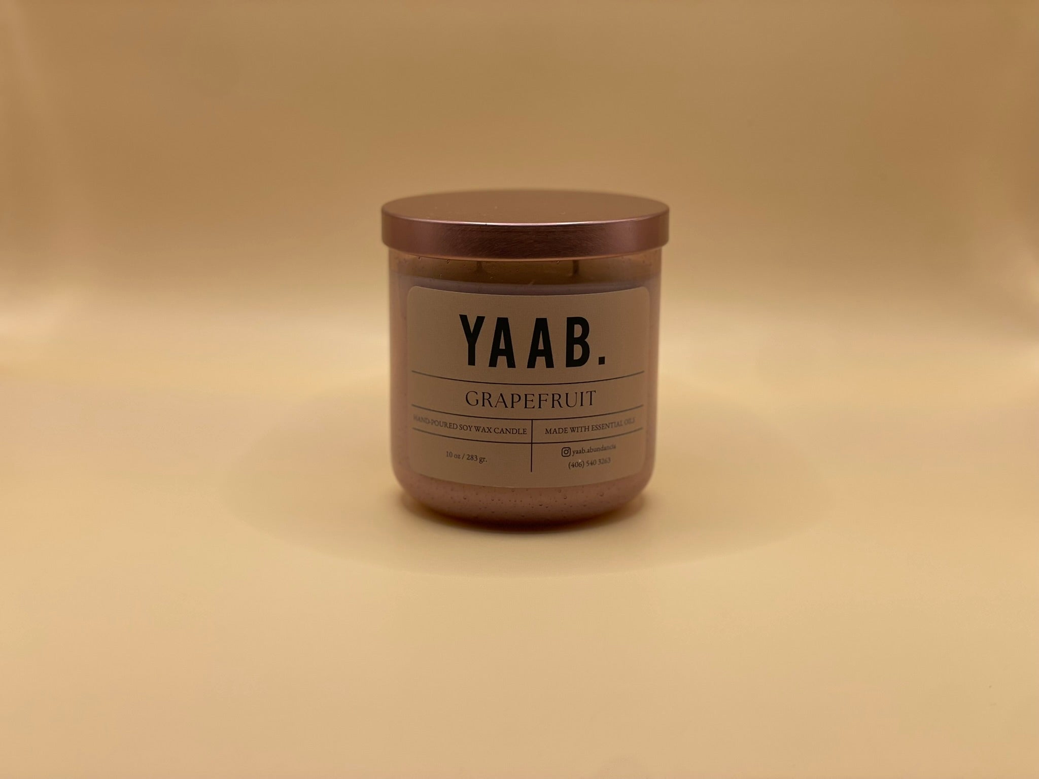 Grapefruit Soy Wax Candle