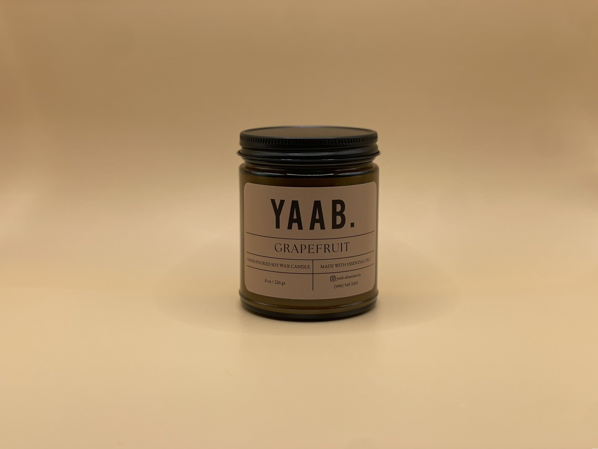 Grapefruit Soy Wax Candle