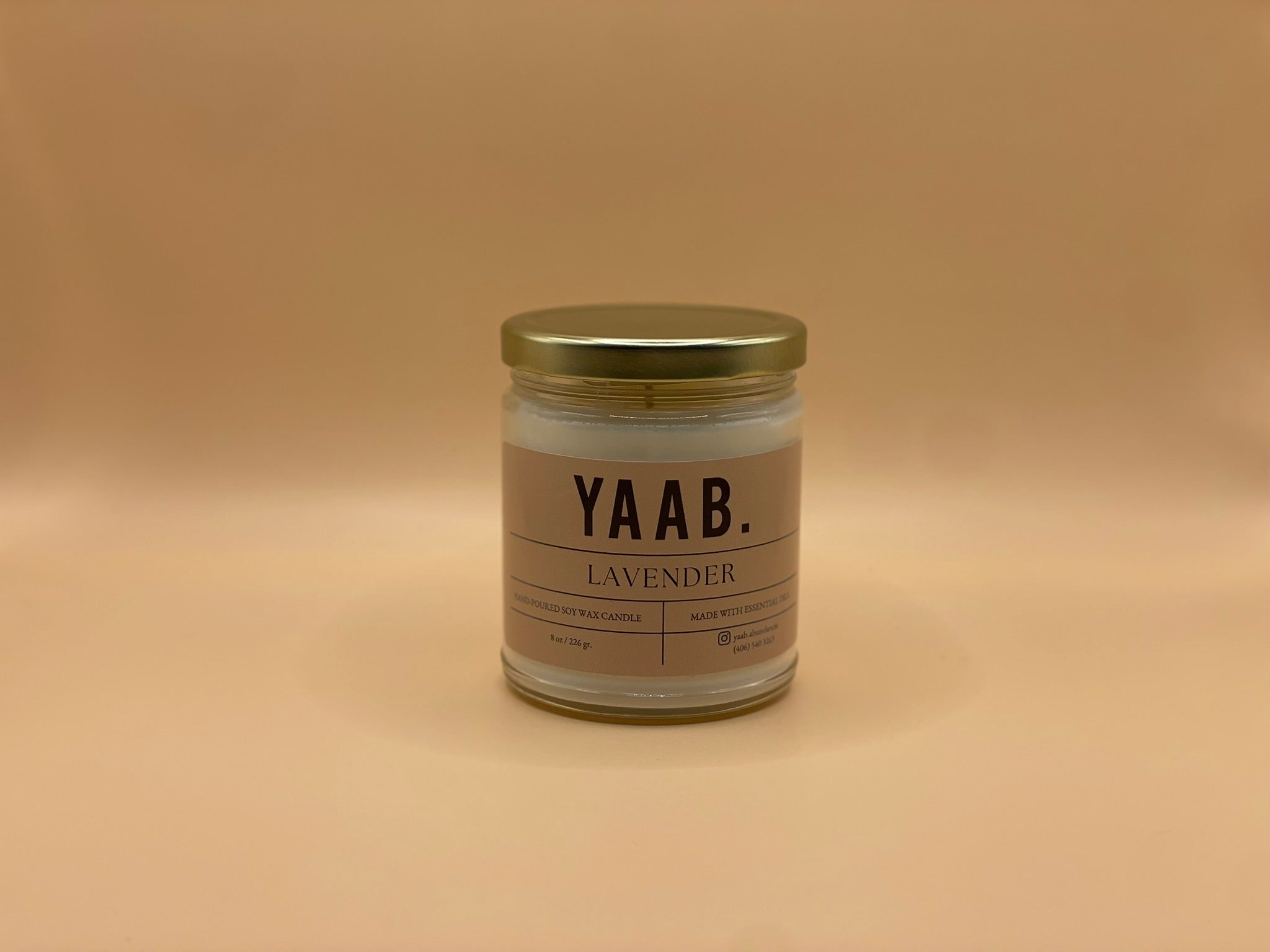 Lavender Soy Wax Candle