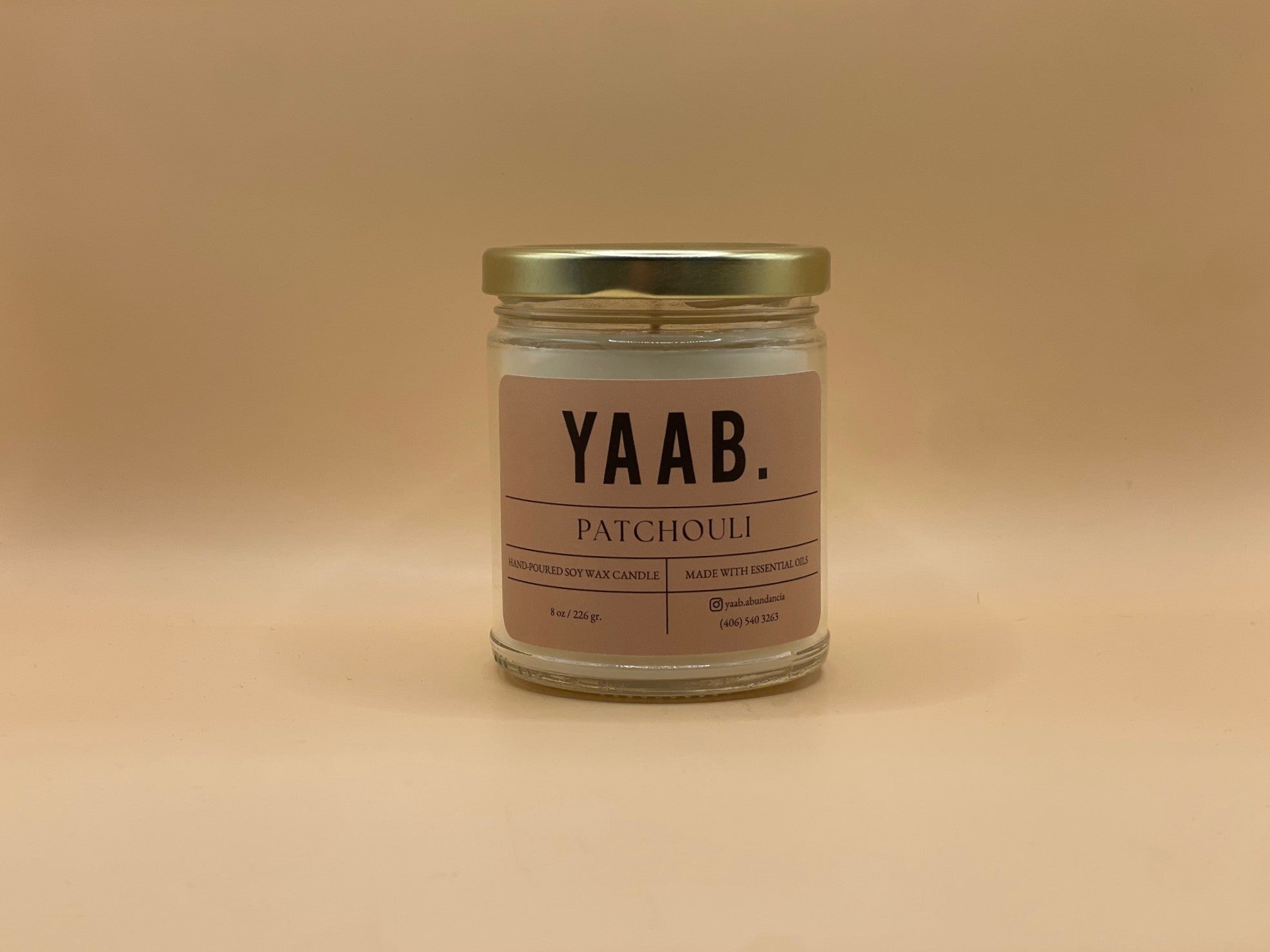 Patchouli Soy Wax Candle