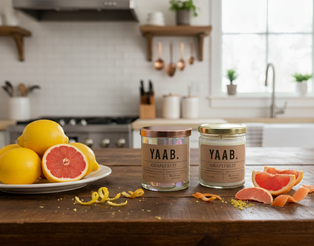 Grapefruit Soy Wax Candle