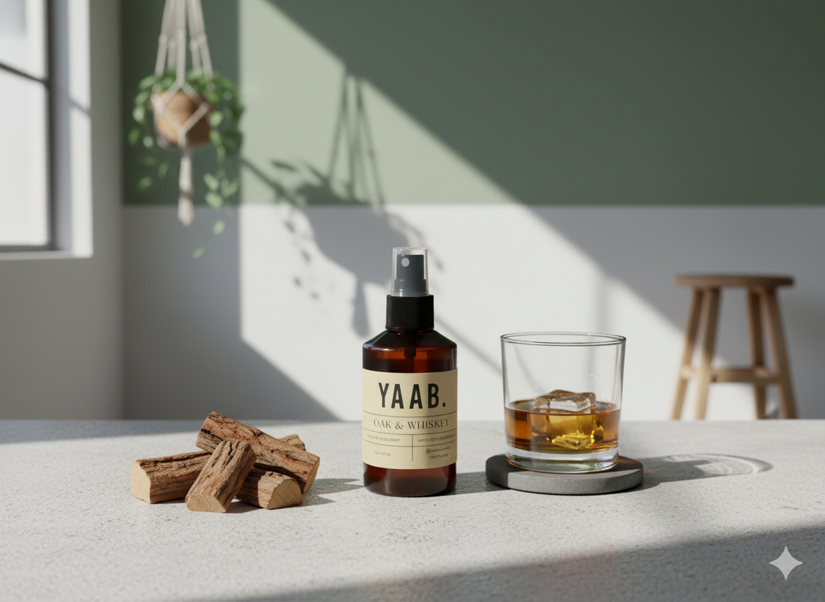 Oak & Whiskey Pillow & Linen Spray (5 oz)