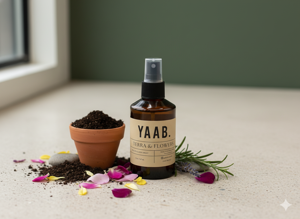 Terra & Flowers Pillow & Linen Spray (5oz)