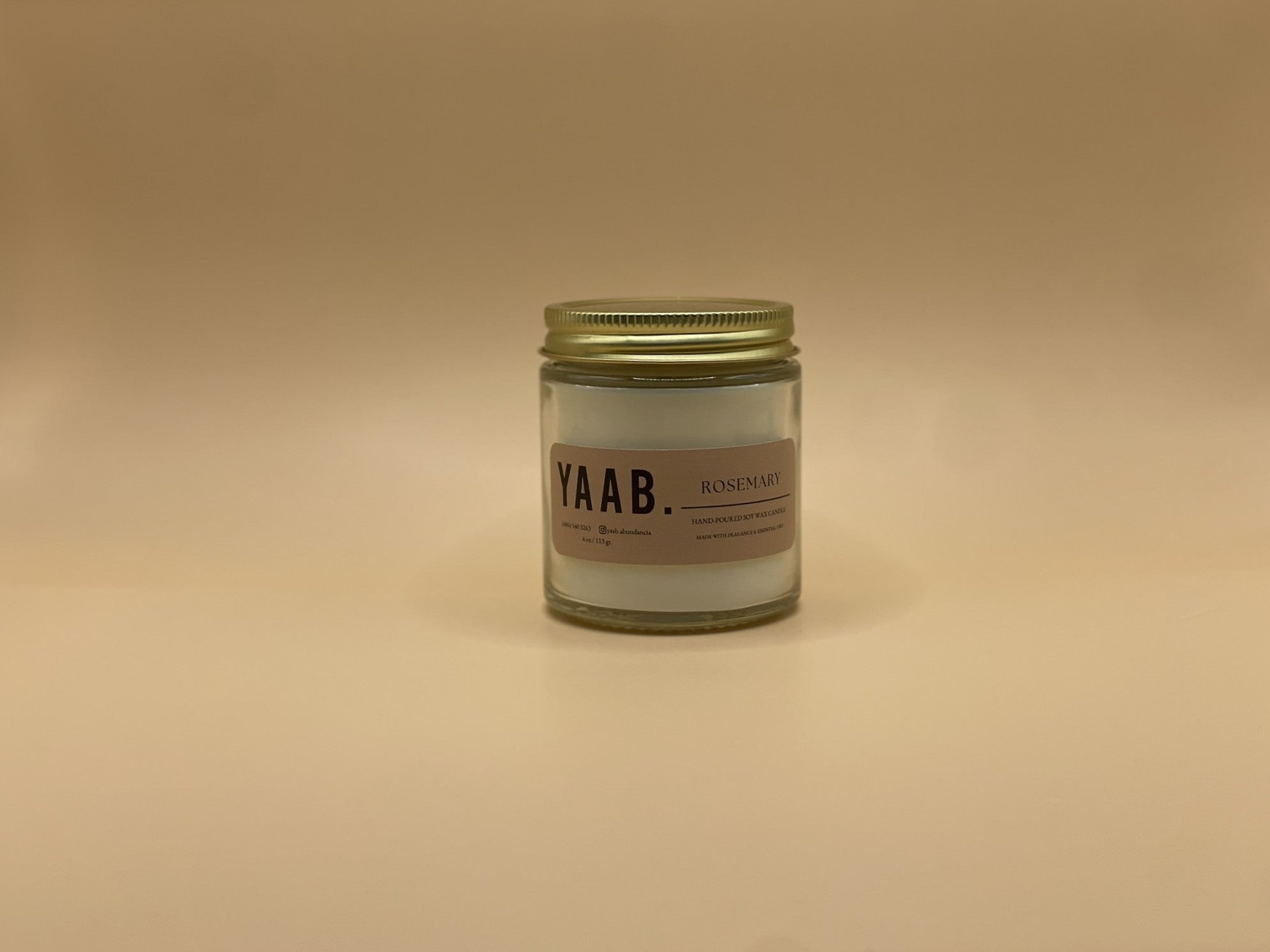 Rosemary Sage Soy Wax Candle