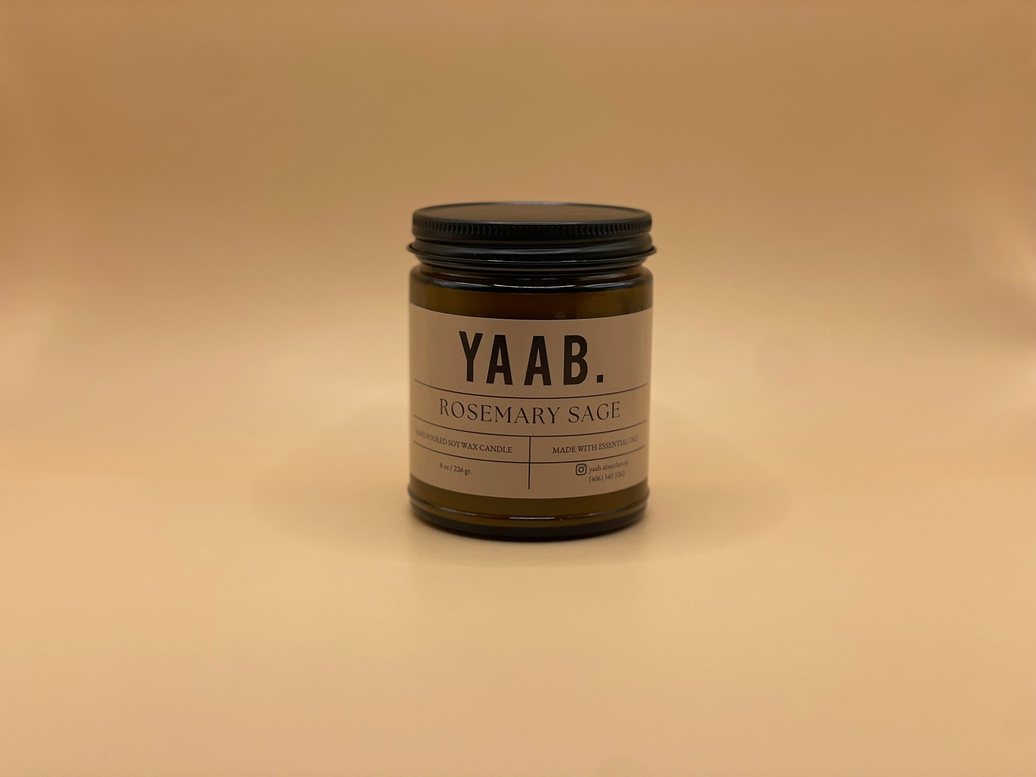 Rosemary Sage Soy Wax Candle