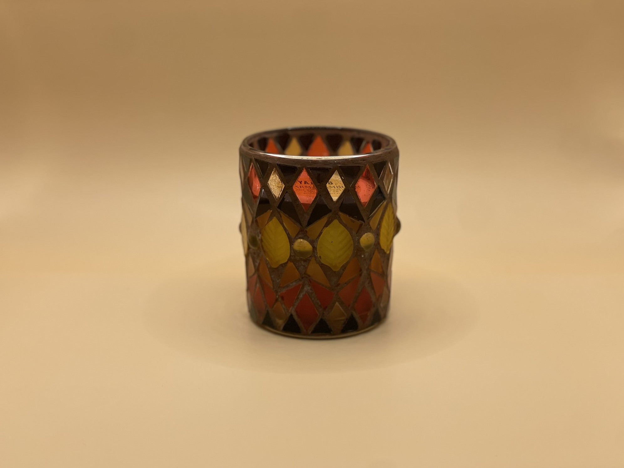 Warm Amber Soy Wax Candle