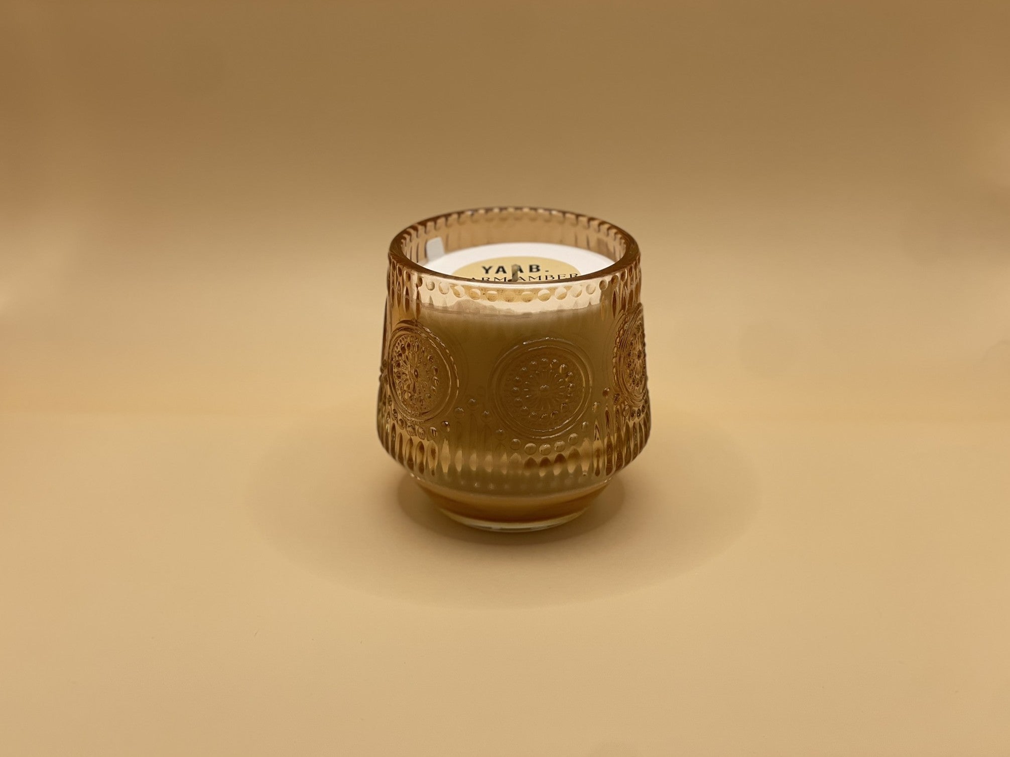 Warm Amber Soy Wax Candle