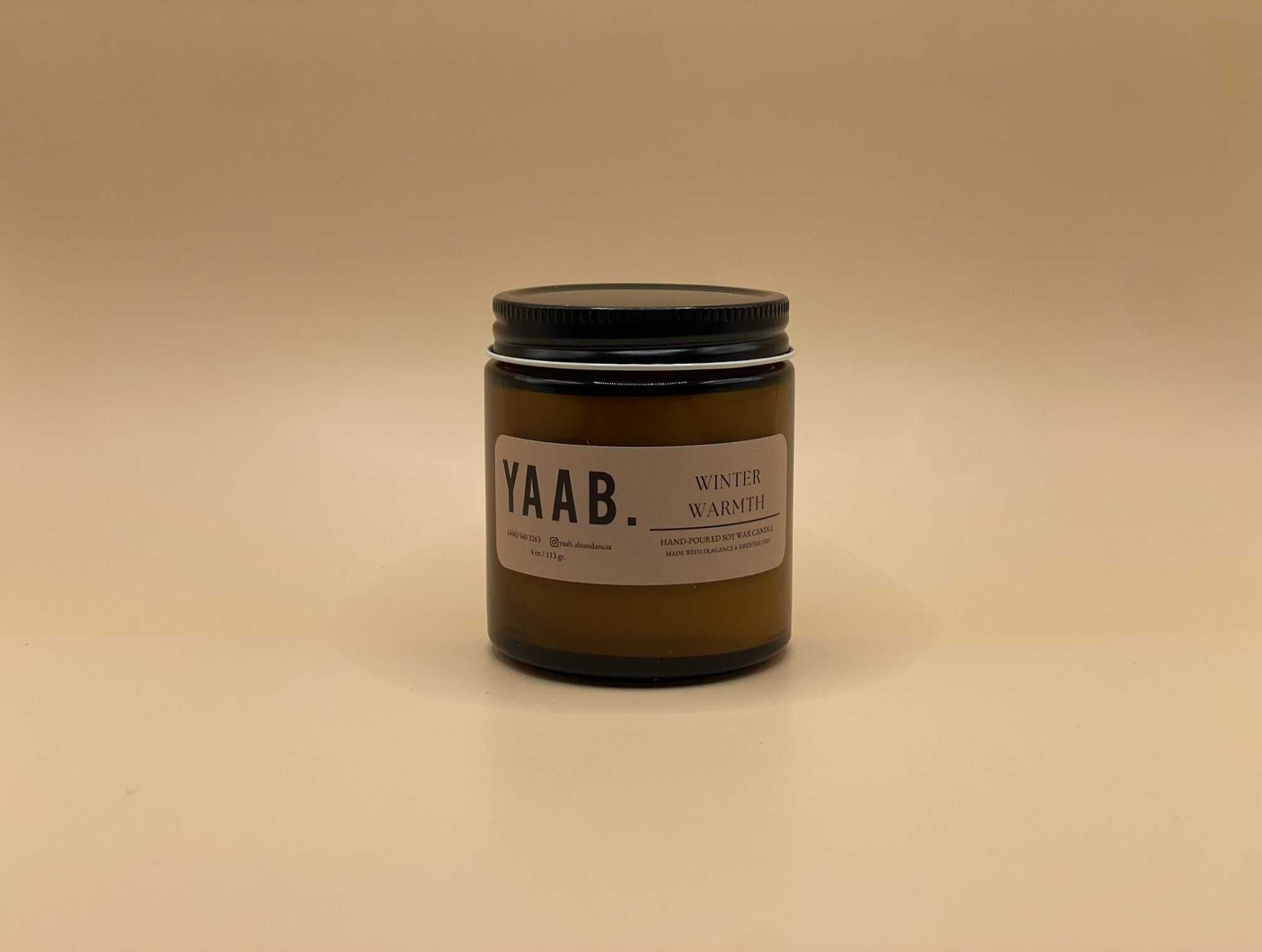 Winter Warmth Soy Wax Candle