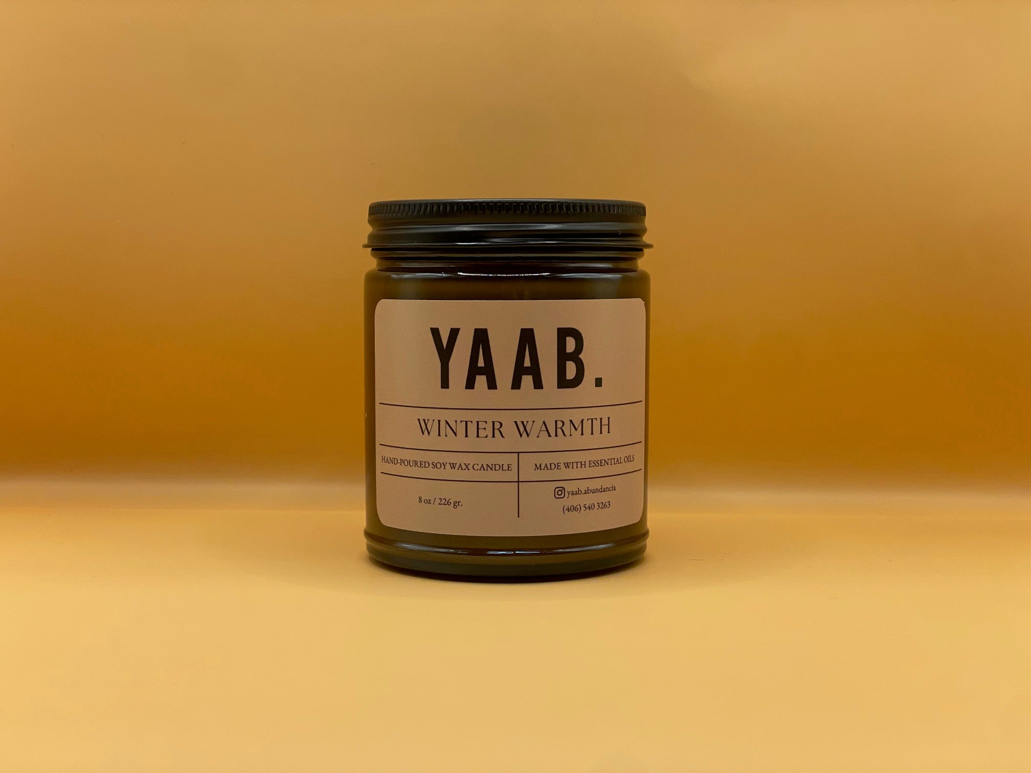 Winter Warmth Soy Wax Candle