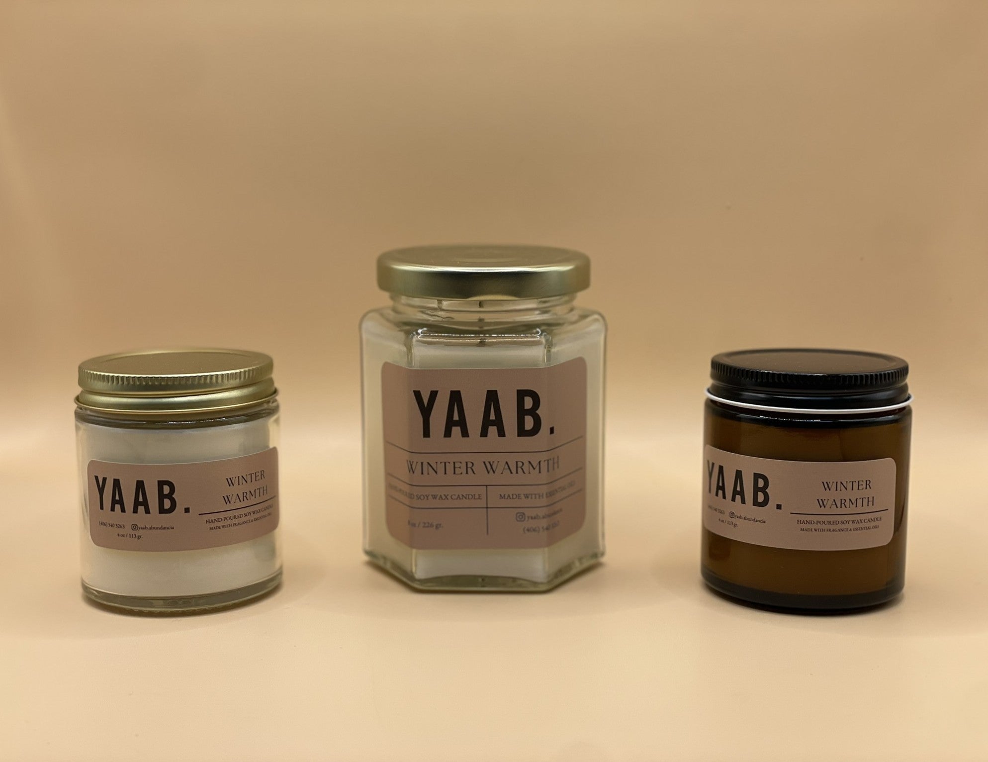 Winter Warmth Soy Wax Candle